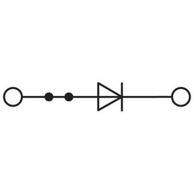 UPT - клеммы Push-in UPT-2.5-DIO/L-R-GY